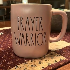 COPY - Final price!! - Rae Dunn Prayer Warrior mug - new